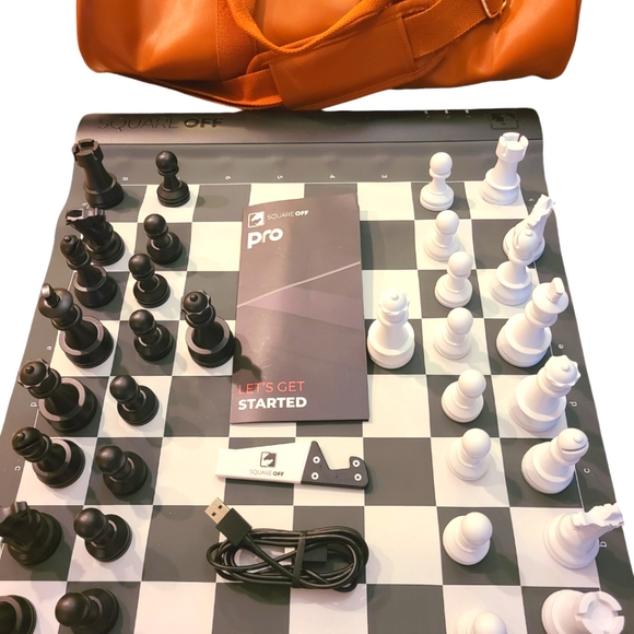 Square Off Pro Rollable Electric Chessboard - Picture 1 of 2